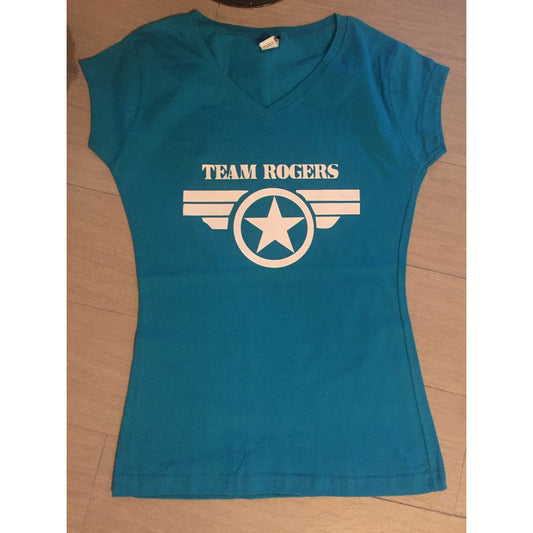 Playera Civil War Team Rogers Capitan America