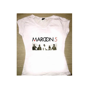 Playera Adam Levine Maroon 5 Varios Diseños Concierto Mexico