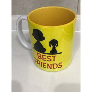 Pkt Snoopy 2 Tazas Best Friends San Valentin Regalo Amistad