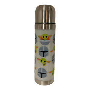 Termo Baby Yoda Mandalorian con tapa Acero Inxidable Star Wars 500 ml Grogu The Child Mando El Niño