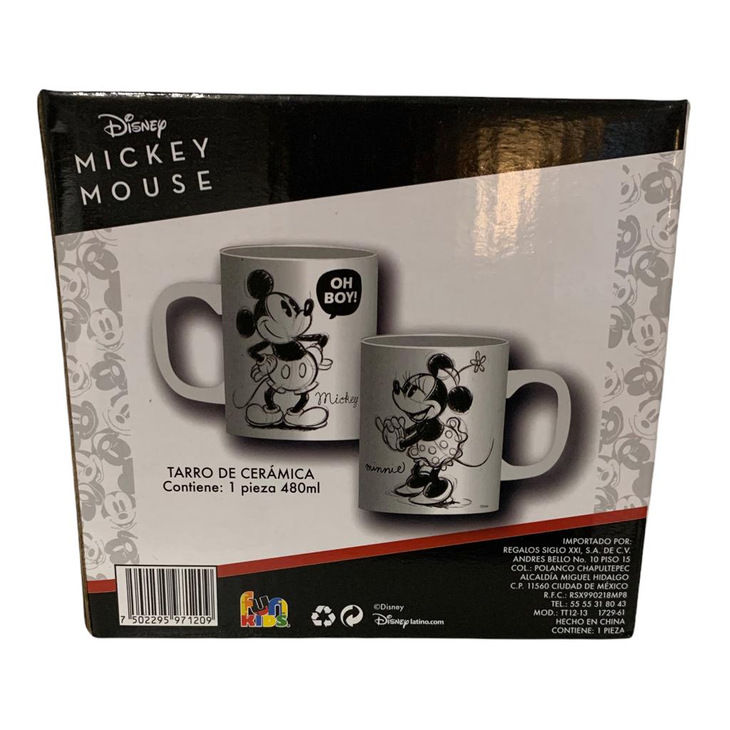 Mickey & Minnie Mouse Tarro De Cerámica Con Caja De Regalo 480 ml