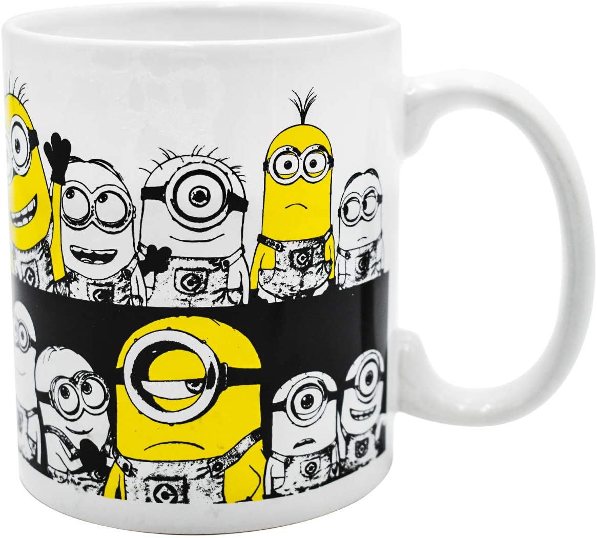 Taza Minions de Cerámica de 350 Mililitros Oficial