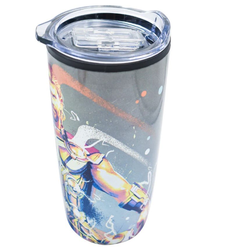 Thor Love and Thunder Vaso Termo Doble Capa Acero Inoxidable 450 Mls