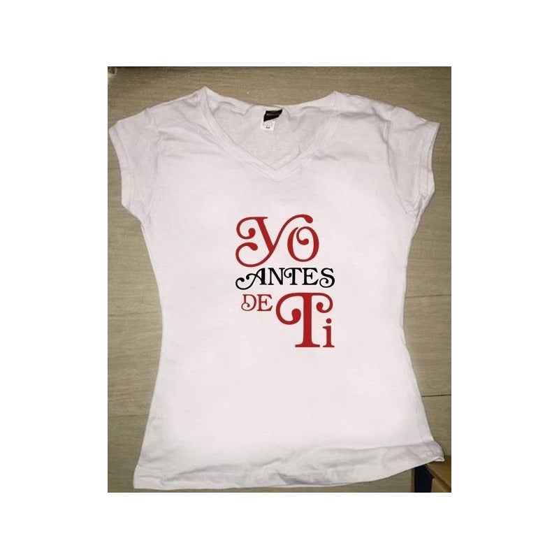 Pkt Playera Y 2 Pares De Medias Yo Antes De Ti