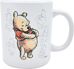 Winnie Pooh Taza edicion 95 aniversario Ceramica 480 ml con caja de regalo
