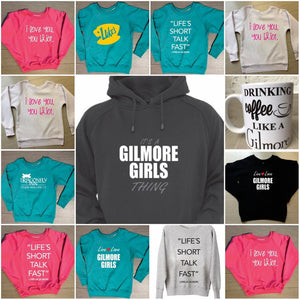 Sudadera Gilmore Girls Love You Idiot Rory