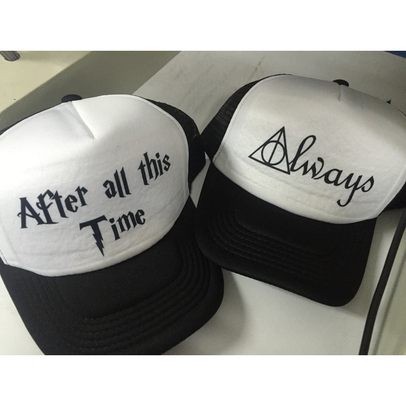 Pkt 2 Playeras Personalizadas Harry Potter Negras  Always