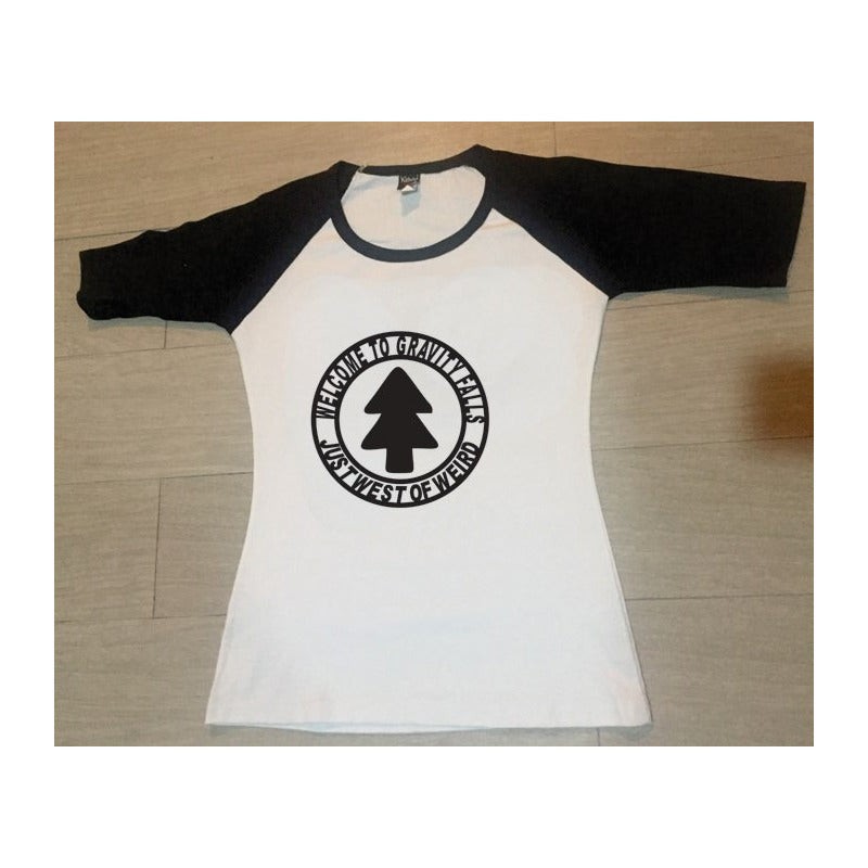 Playera Gravity Falls Dama / Unisex Manga 3/4