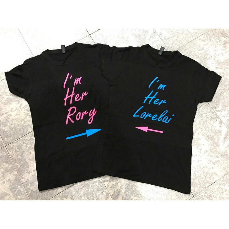 Pkt Playeras Gilmore Girls Lorelai & Rory Mama E Hija Famili