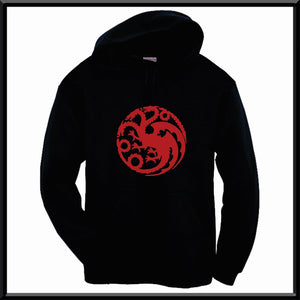 Sudadera Casa Stark Game Of Thrones Negro Juego De Tronos