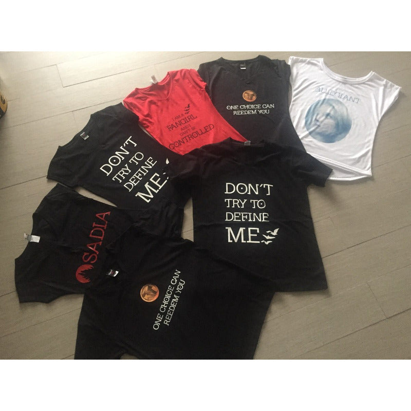 Divergente Playeras Don´t Try To Define Me Leal