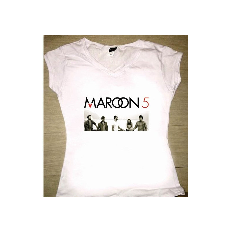 Playera Maroon 5 Varios Diseños Concierto Mexico