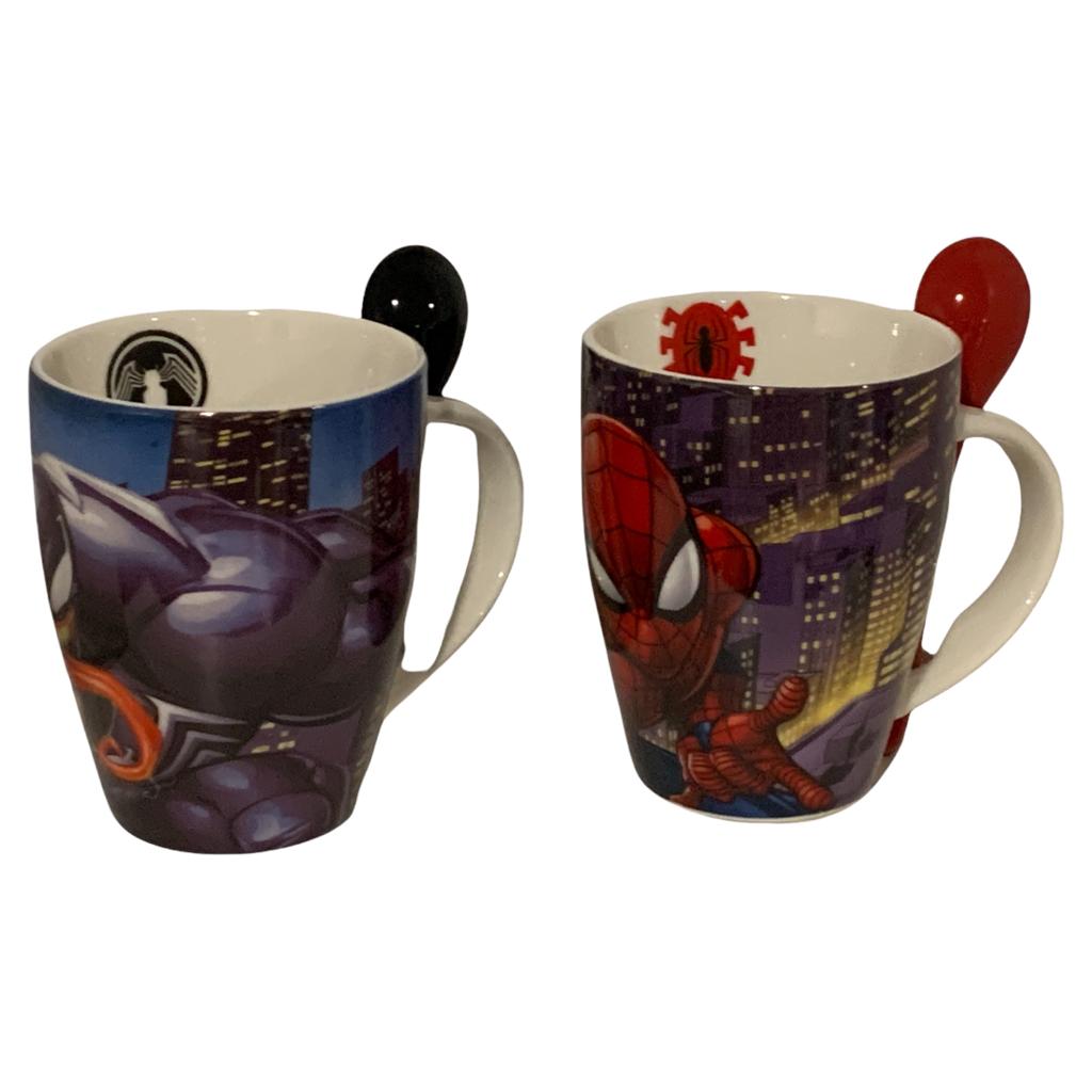 Taza Spiderman de cerámica con - Tazas y Chunches William