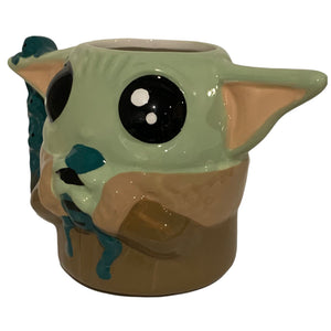 Taza Baby Yoda Grogu Mandalorian Star Wars 3D The Child 340 ml