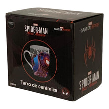 Cargar imagen en el visor de la galería, Spiderman Tarro Marvel Gamers Avengers El Hombre Araña Taza Grande para Café de Cerámica con Caja de Regalo 500ml
