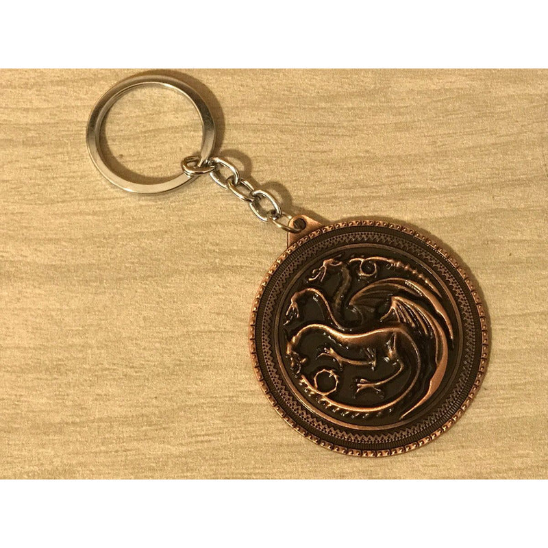 Llavero Targaryen Doble Vista