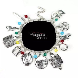 The Vampire Diaries Salvatore Pulsera Damon Elena Stefan