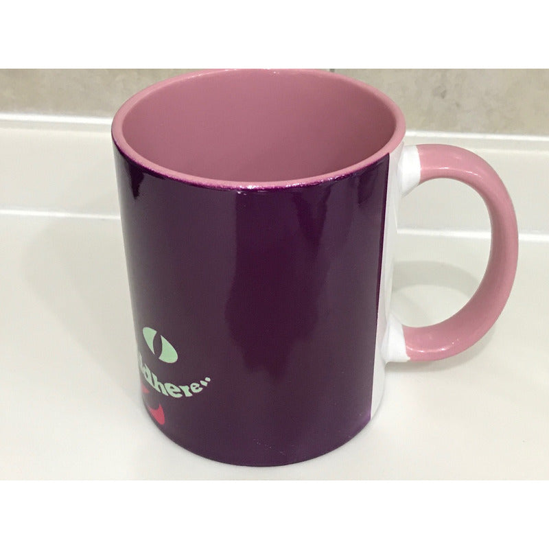 Taza Gato Chesire Alicia En El Pais De La Maravillas All Mad