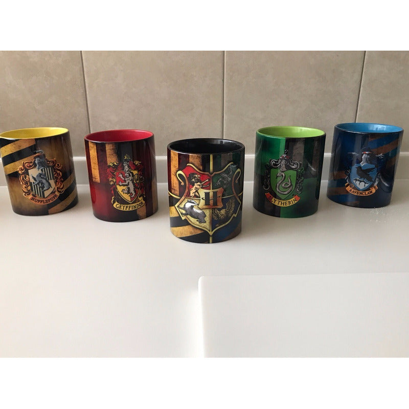 Taza Harry Potter Hogwarts Gryffindor Slytherin Raven