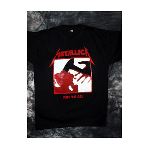 Playera Metallica Varios Diseños