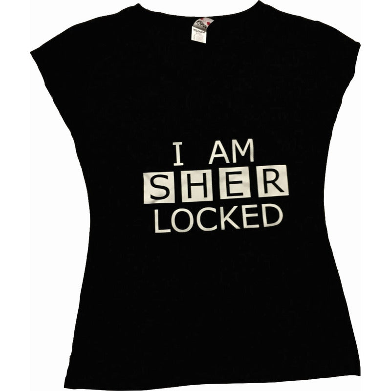 Playera Sherlock Holmes Bbc I Am Sher Locked Dama / Unisex