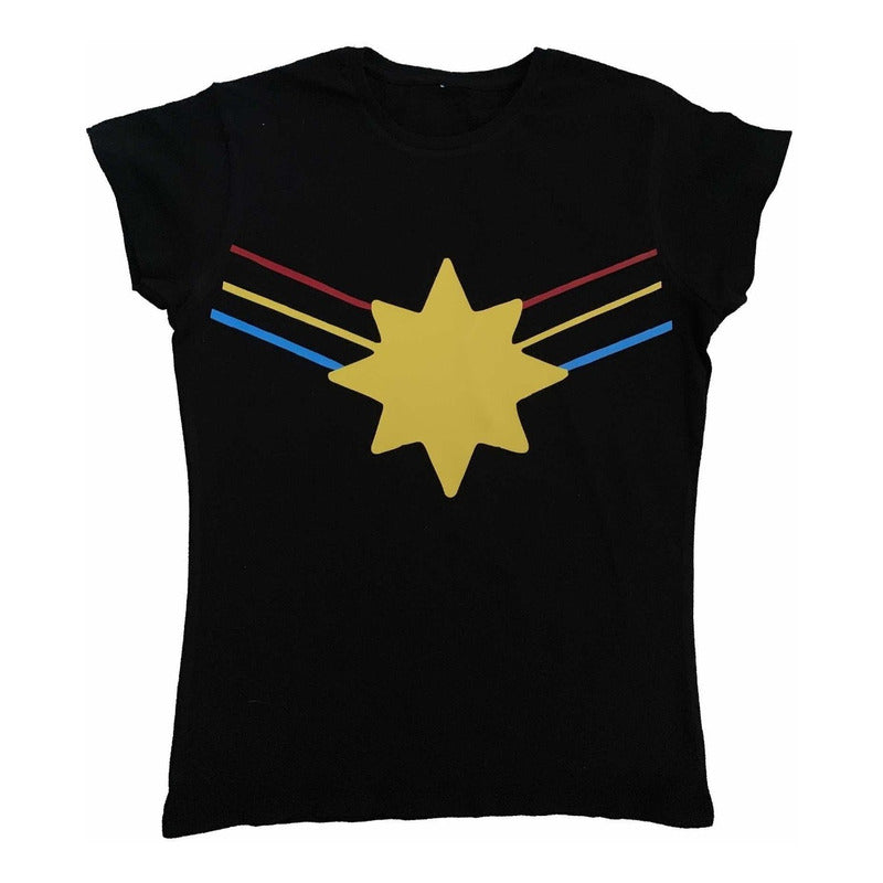 Playera Capitana Marvel Captain Capitan Avengers Mod 1