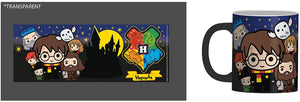 Taza Harry Potter Personajes con Caja 325 ml Tarro Dumbledore Hermione Ron Hagrid Hedwig