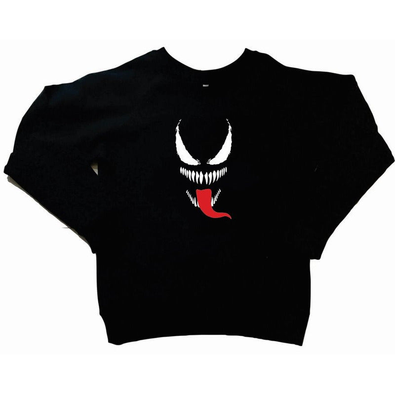 Sudadera Venom Red Cuello Redondo Marvel