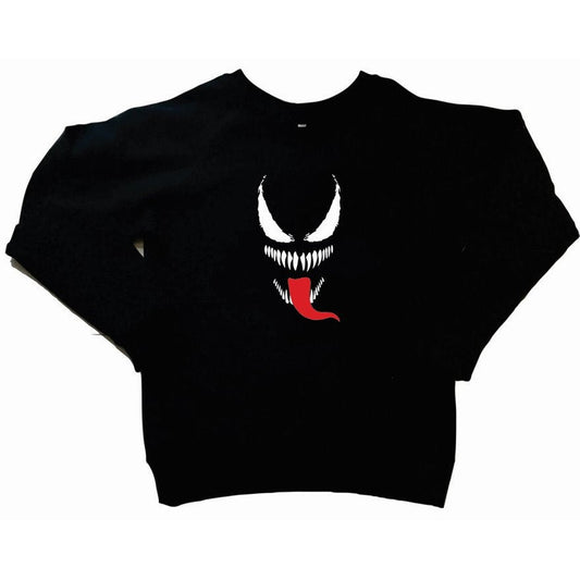 Sudadera Venom Red Cuello Redondo Marvel