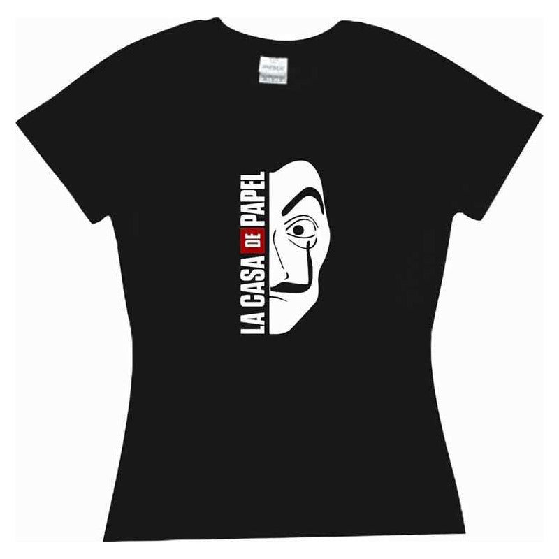 Playera La Casa De Papel Dama Picaso Mod Máscara