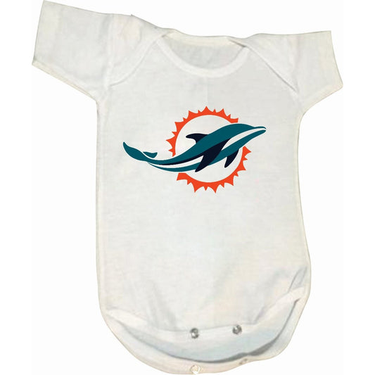 Pañalero Delfines De Miami Tipo Nfl Modelo Bco 1