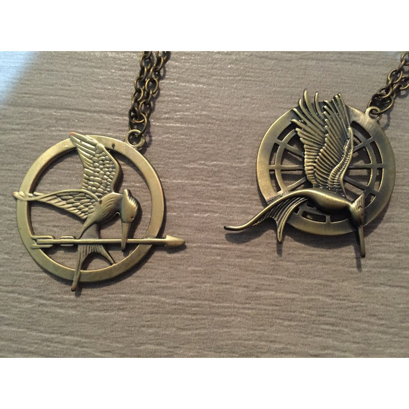 Hunger Games Sinsajo Collar Doble Cara Juegos Del Hambre