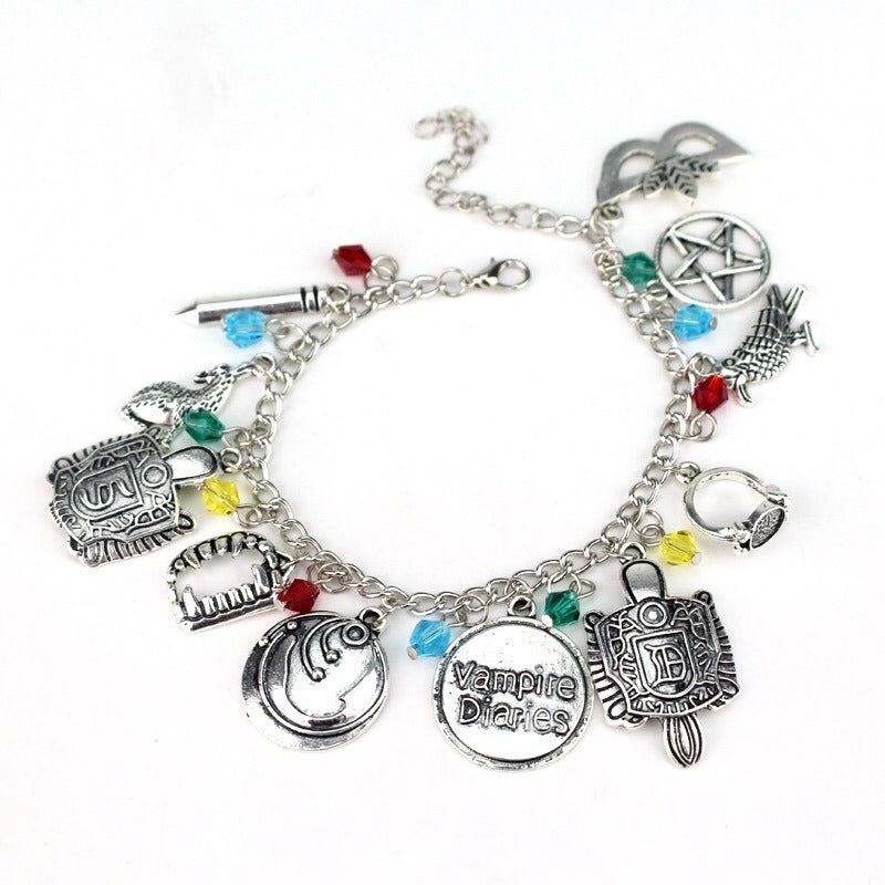 The Vampire Diaries Salvatore Pulsera Damon Elena Stefan