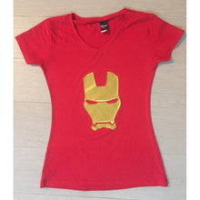 Cargar imagen en el visor de la galería, Playera Ironman Civil War Máscara
