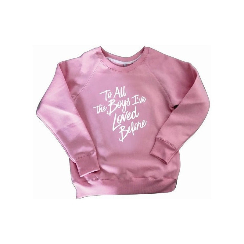 Sudadera To All The Boys I Loved Before Cuello Redondo Dama