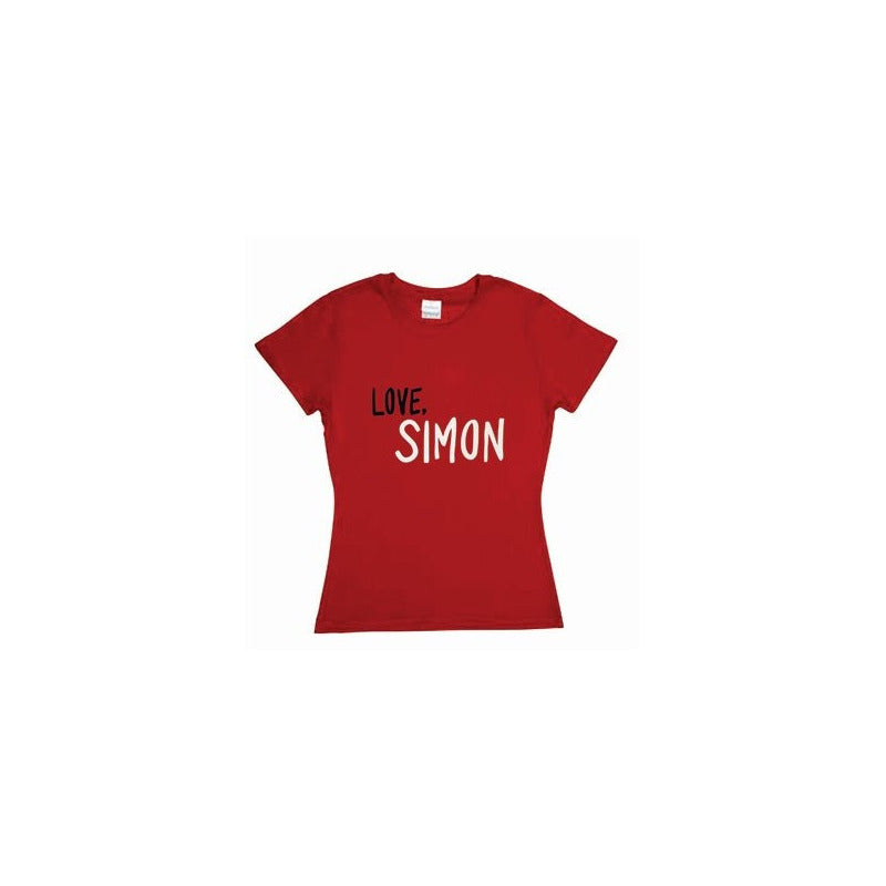 Playera Yo Soy Simon Love Simon  Dama