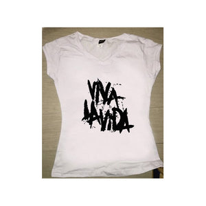 Playeras Coldplay Viva La Vida Dama / Unisex