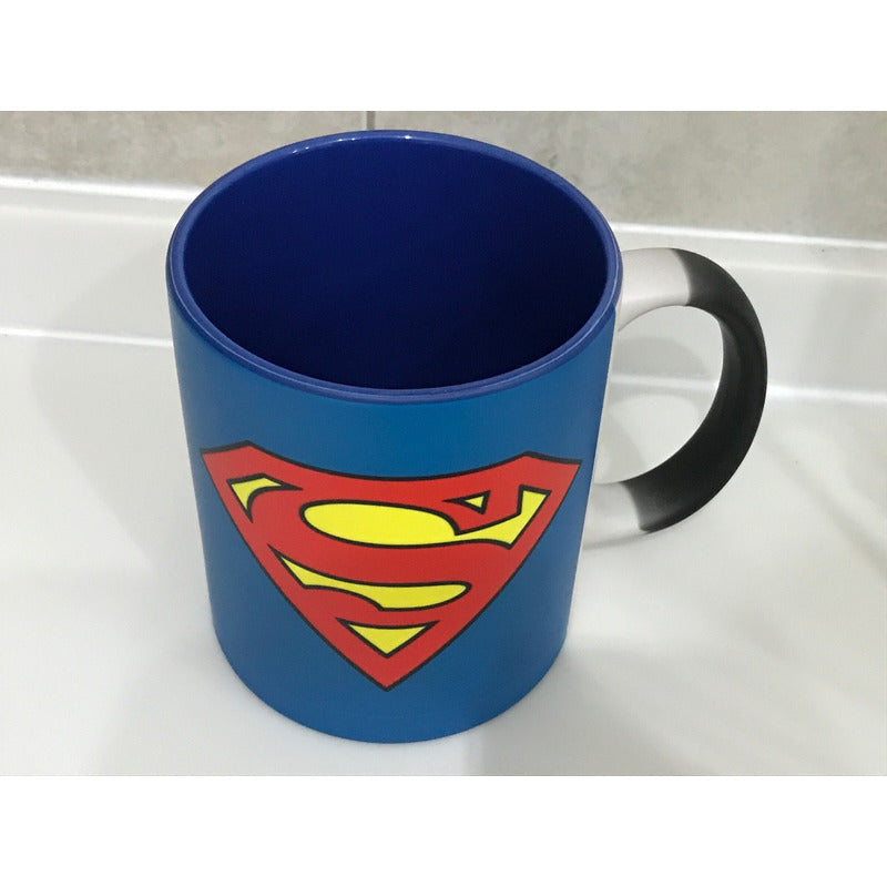 Taza Magica Superman Dc Comics Liga De La Justicia