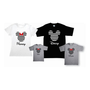 Minnie Mouse Camisetas Familia Mickey Playeras Minnie Mouse