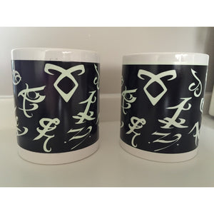 Taza Cazadores De Sombras Brilla En La Noche Shadowhunters