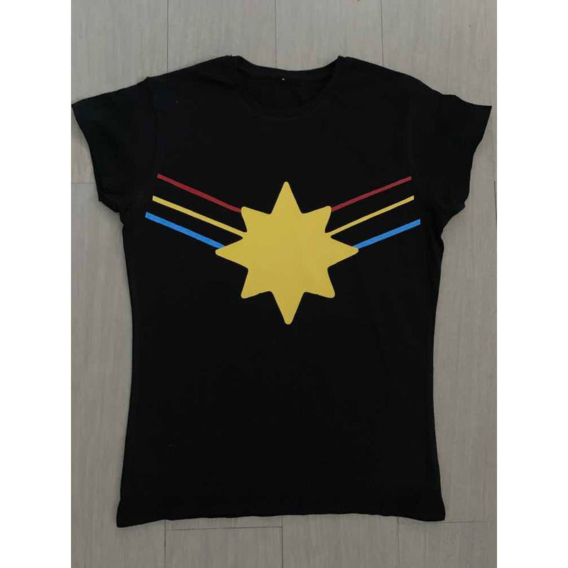 Playera Capitana Marvel Captain Capitan Avengers Mod 1