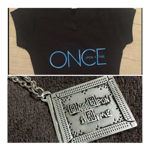 Pkt Once Upon A Time Playera Y Collar Libro Henry