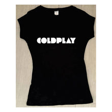 Cargar imagen en el visor de la galería, Playeras Coldplay Dama
