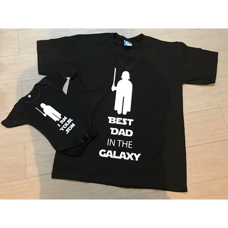 Star Wars Pkt 2 Playeras Dia Del Padre Papa E Hijo Duo Vader