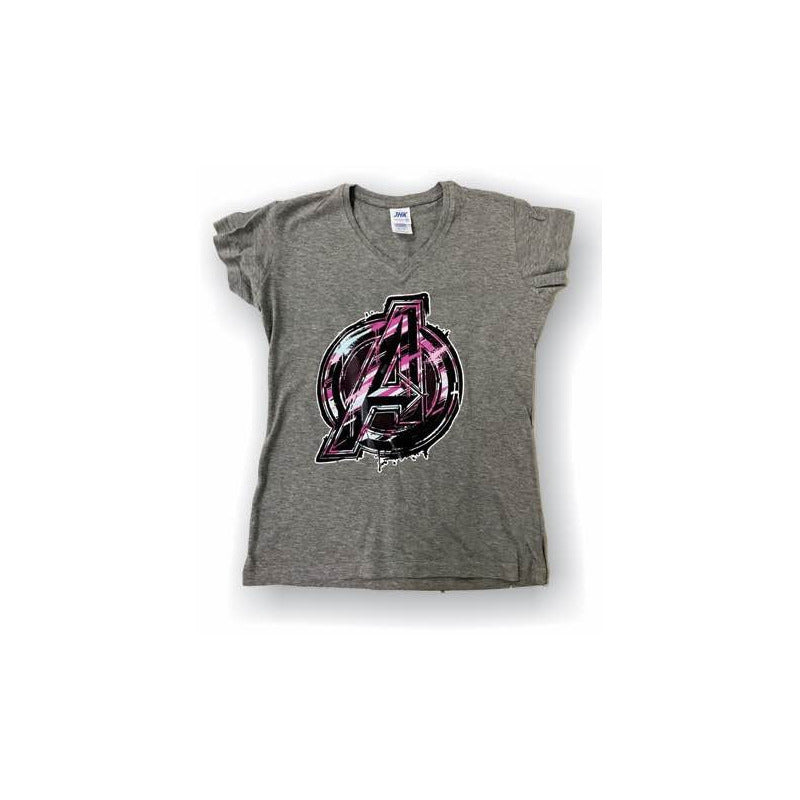 Avangers Playera Infinity War Gris Dama/infantil/unisex