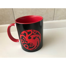 Cargar imagen en el visor de la galería, Taza Escudo Targaryen Juego De Tronos Game Of Thrones
