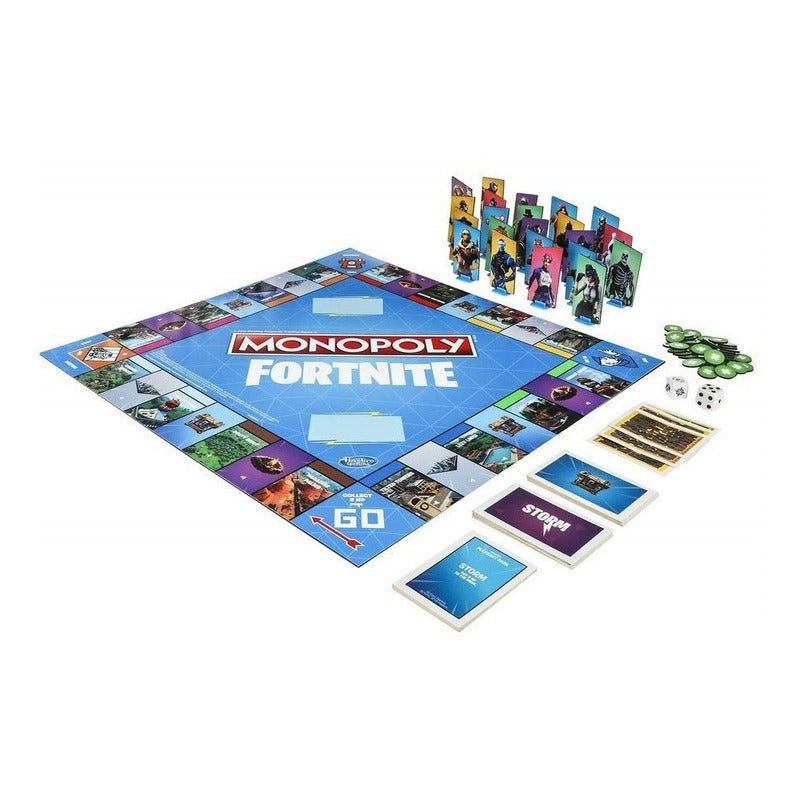 Fortnite Monopoly Monopolio Hasbro Ingles