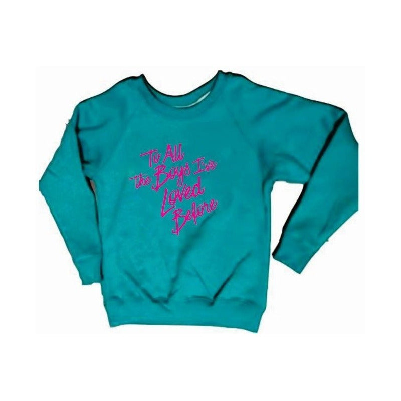 Sudadera To All The Boys I Loved Before Cuello Redondo Dama