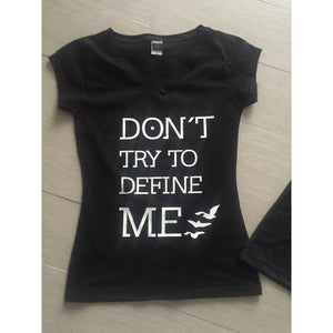 Divergente Playeras Don´t Try To Define Me Leal