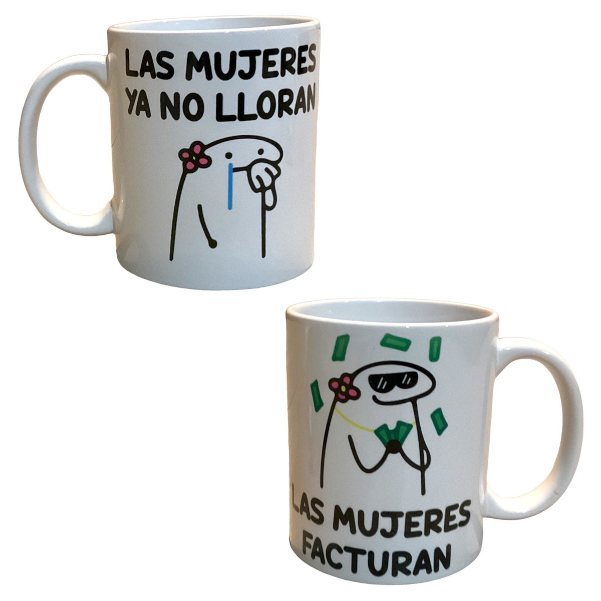Taza Las mujeres ya no lloran las mujeres facturan Flork Shakira BZRP
